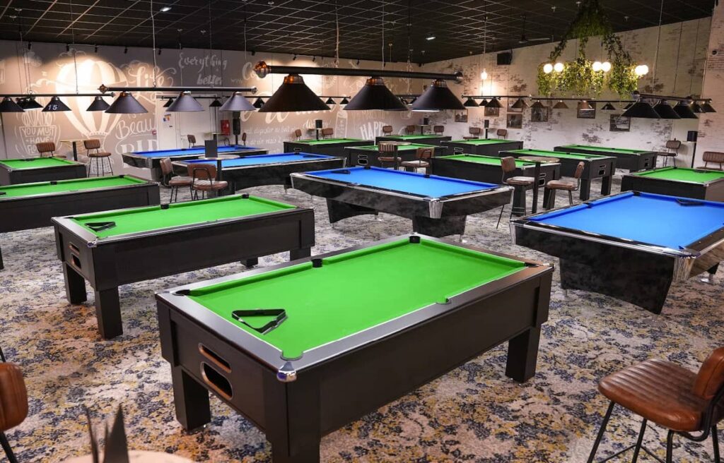 Tables de billards au Le Wiilton à Nantes