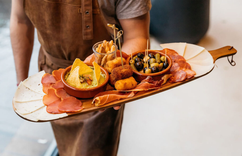 Plateau de tapas.