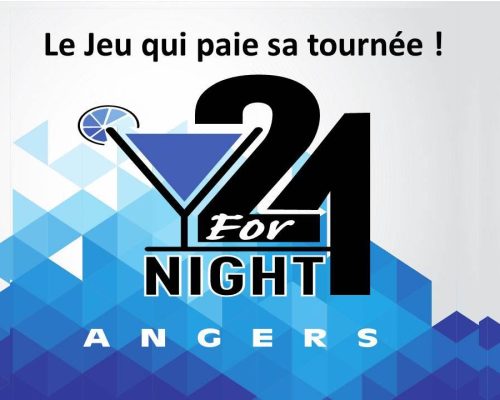 Jeu de carte Angers 2for1Night